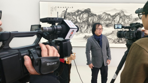中国国家画院开展当代八大名家焦墨山水——专访荣宝斋画院院长唐辉：我的画没根据(图9)