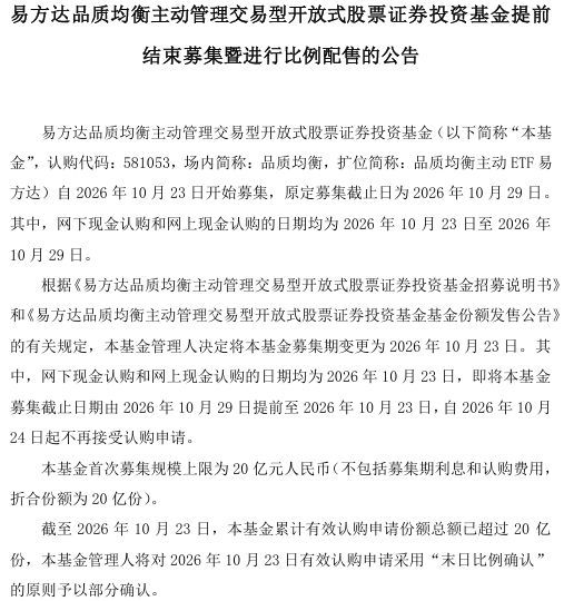 3只产品同日售罄，主动ETF为何这么火？