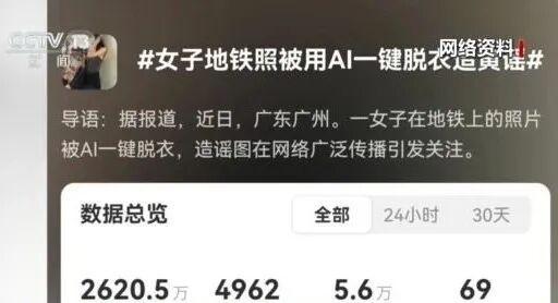 央视起底裸照伪造黑色产业链 1.5元一张的罪恶交易