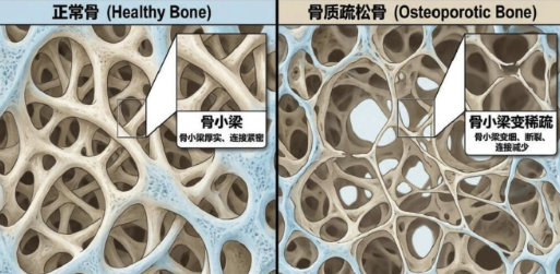 50岁以上女性近三分之一骨质疏松