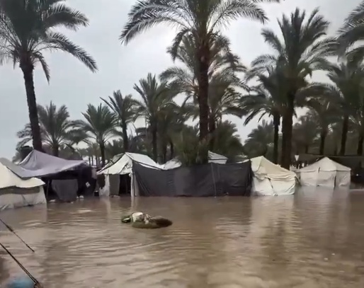 受降雨影響 加沙地帶超九成帳篷受損 災(zāi)情嚴(yán)峻求助激增