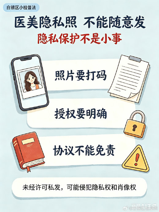 女子隐私照被医美机构发出