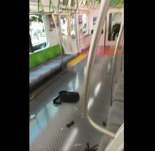 中国男子在列车骚乱中挺身而出：你们先出去！我挡着！
