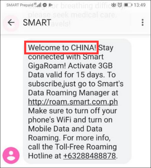 菲总统候选人登上中业岛 收到＂欢迎来到中国＂短信