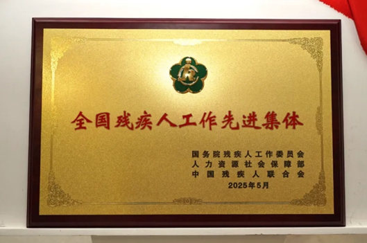 （京东荣获“全国残疾人工作先进集体”称号）