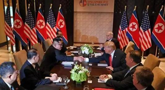 特朗普称中国领导人是长时间老朋友 地区格局已变