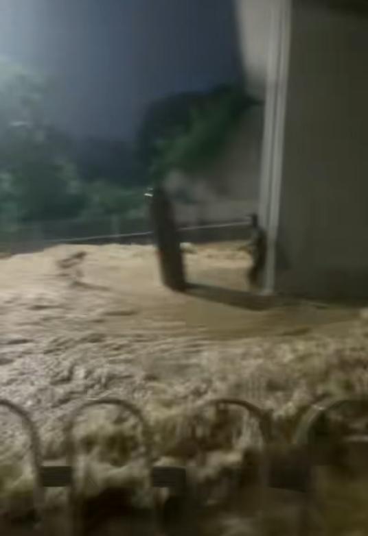 肇庆暴雨城区被淹水流湍急 当地回应：洪水已退，工作人员正在清淤