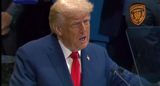 特朗普抱怨发言不顺 联合国回应