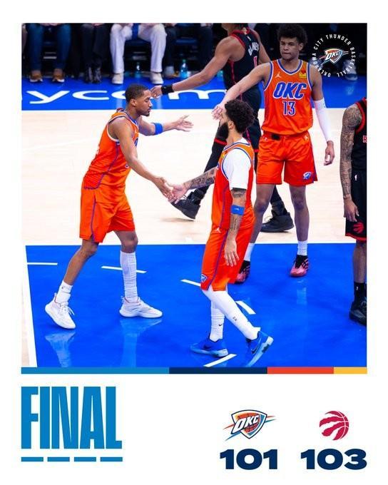 雷霆收获赛季第10负！与73胜勇士相比，他们究竟差在哪？｜NBA漫谈 连胜梦碎