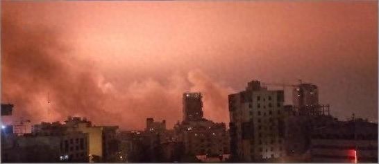 德黑兰遭近期最大规模空袭！市区升起滚滚浓烟