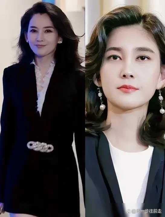 森林北李富真长得太像了吧！汪峰真是好福气啊！