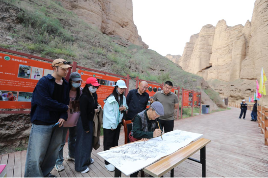 以笔墨行走山河 以丹青铸就史诗——“走遍中国”写生创作行动甘肃段圆满收官