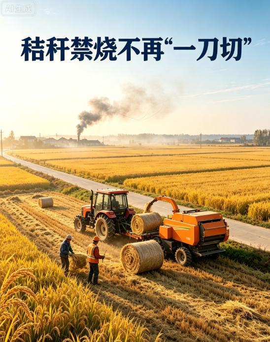 我国秸秆不再“一刀切”禁烧