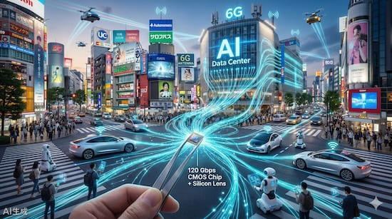 120 Gbps 无线收发器问世：5G 网络的 24 倍，眨眼下完 4K 电影