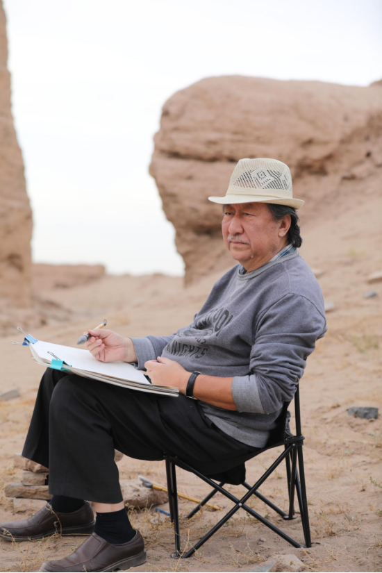 以笔墨行走山河 以丹青铸就史诗——“走遍中国”写生创作行动甘肃段圆满收官