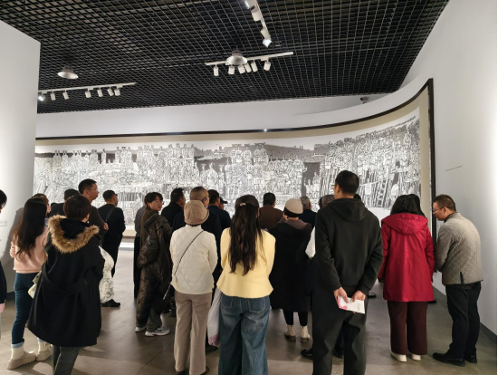 丝绸之路——杨晓阳丝路四十年美术创作暨文献展（新疆站）在新疆美术馆开幕