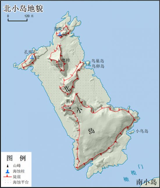 钓鱼岛及其附属岛屿最新地形地貌公布