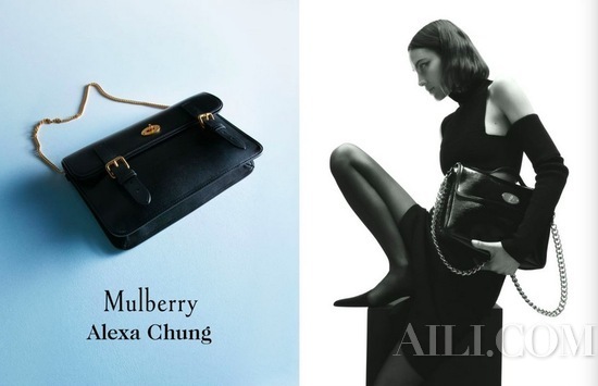 下一款爆红预备 Mulberry x Alexa Chung 全新联名复古手提包