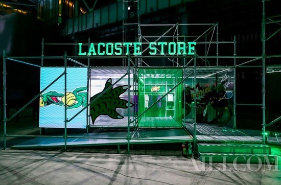 交接现实与虚拟巅峰体验 LACOSTE 2021 秋冬品牌盛典精彩着陆上海