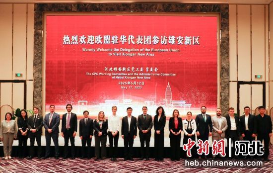 欧盟驻华代表团参访雄安新区 共话中欧合作新机遇