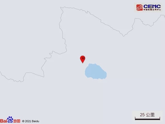 青海海西州德令哈市发生5.8级地震 震源深度8千米