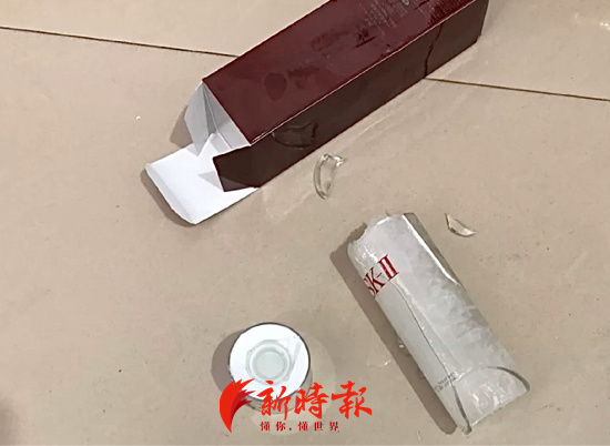 女子网购千元神仙水瓶子被冻裂 心和钱包同时在滴血了