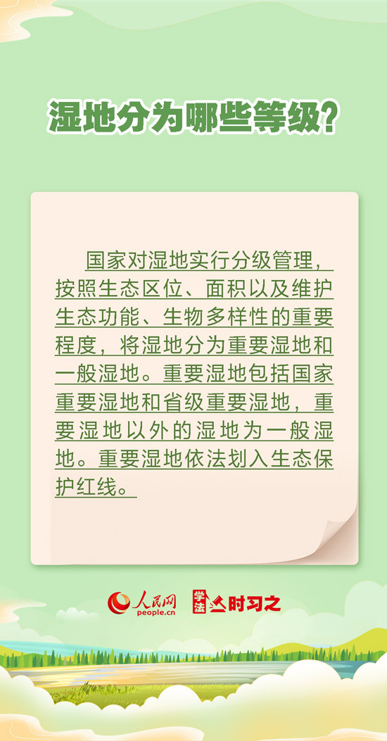 如何守护“地球之肾”？湿地保护法这样规定