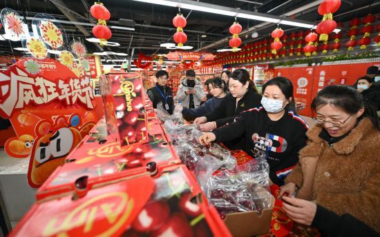 從年貨購物車?yán)锝獯a消費(fèi)新動(dòng)向 健康綠色成趨勢(shì)