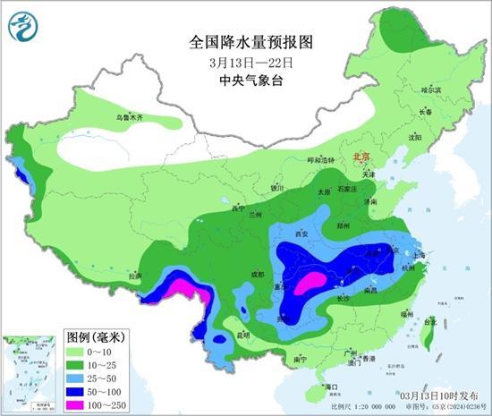 长江中卑鄙地区将插足连阴霾口头 下周阴霾握续