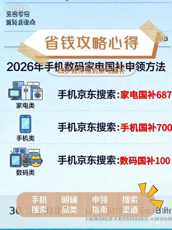 2026年第二批国补即将下发 五一消费旺季迎新机遇