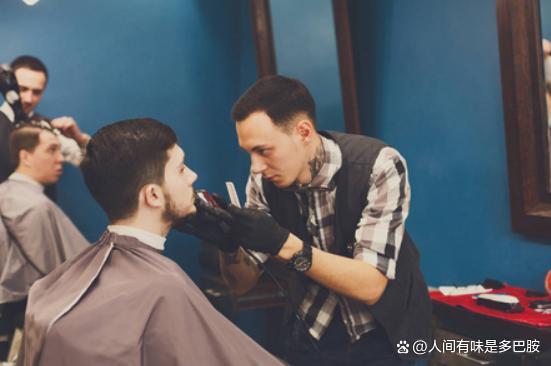男士理发店为什么越来越多了 男性美容新风潮