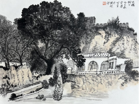 “走遍中国——伟德bv国际体育官网美术家写生创作行动”作品之三