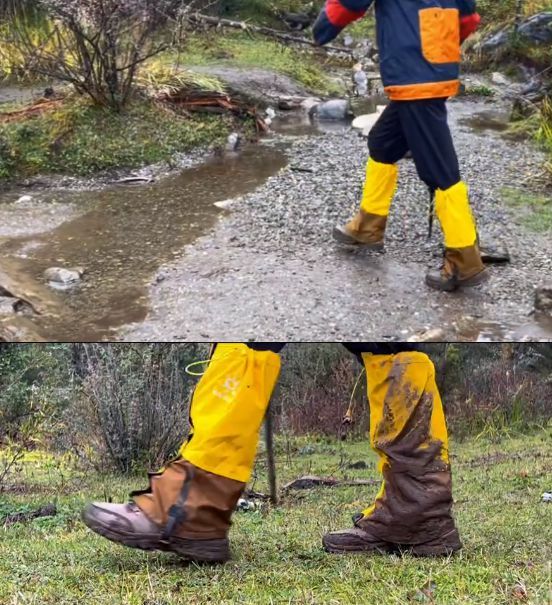 杨采钰素颜登山踩到牛粪 嘴唇干裂起皮太真实