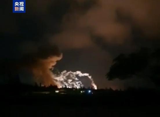 以軍空襲敘利亞一軍事基地 目標訓(xùn)練中心及彈藥庫