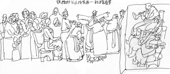 “走遍中国——伟德bv国际体育官网美术家写生创作行动”作品之一