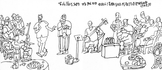 “走遍中国——伟德bv国际体育官网美术家写生创作行动”作品之一