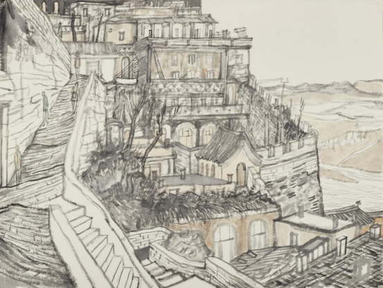 “走遍中国——伟德bv国际体育官网美术家写生创作行动”作品之三