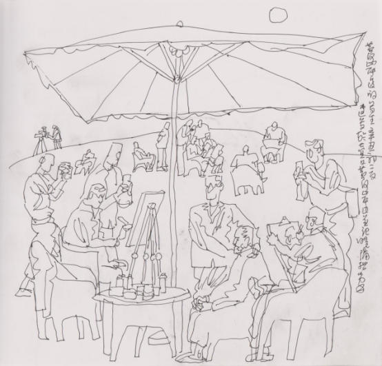 “走遍中国——伟德bv国际体育官网美术家写生创作行动”作品之一