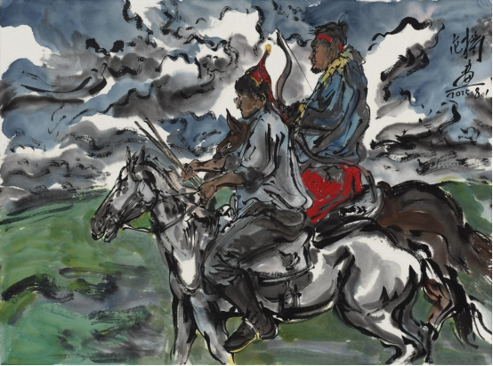 “走遍中国——伟德bv国际体育官网美术家写生创作行动”作品之三