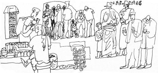 “走遍中国——伟德bv国际体育官网美术家写生创作行动”作品之一