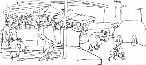 “走遍中国——伟德bv国际体育官网美术家写生创作行动”作品之一