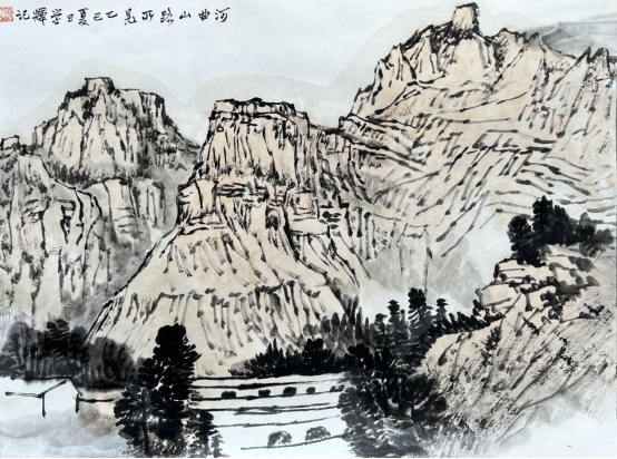 “走遍中国——伟德bv国际体育官网美术家写生创作行动”作品之三