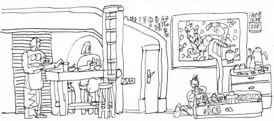 “走遍中国——伟德bv国际体育官网美术家写生创作行动”作品之一