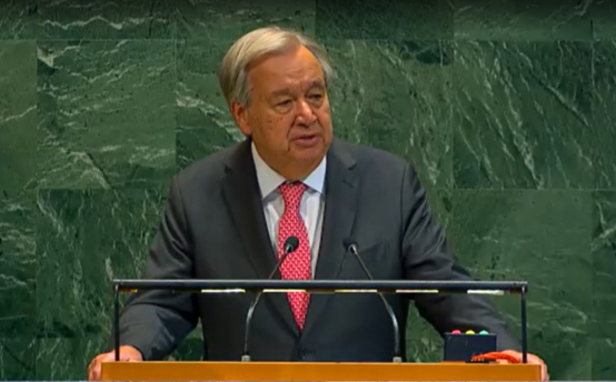 多国宣布正式承认巴勒斯坦国,古特雷斯发声