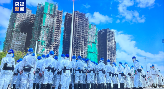 香港警方:内地支援超3万件物资有效助力大埔火灾救援 展现“一方有难,八方支援”精神