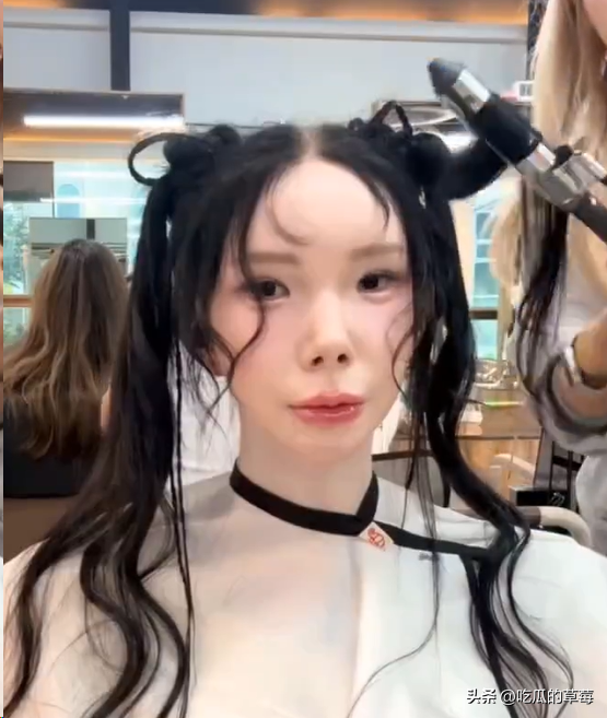 俄蒙混血網紅讓韓國化妝師化kpop妝,！