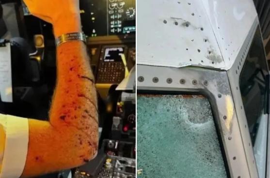 美国载140人客机与探空气球相撞 飞行员受伤紧急降落