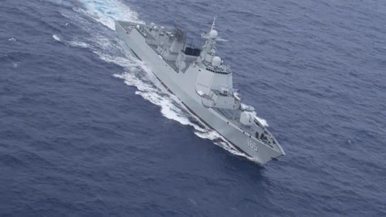 中国舰艇编队抵达“科莫多-2023”多国海上联合演习的集结海域！