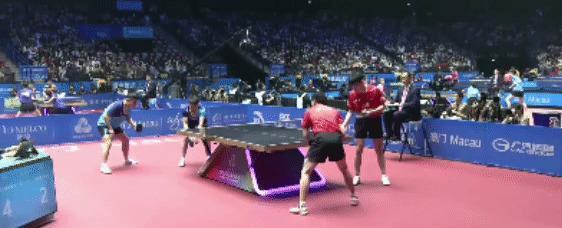 马龙3比1胜陈垣宇 老将回归掀讨论热潮