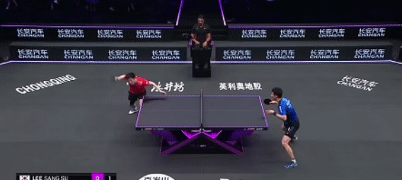 wtt重庆冠军赛:樊振东3-0李尚洙横扫晋级,展现统治级实力(2)